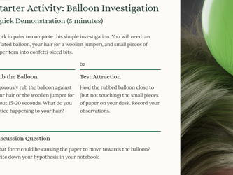 iGCSE Physics - 4.2.1 Electric Charge CORE