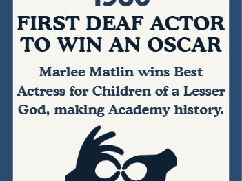 Film & Cinema Historic Moments- 10 Event Cards