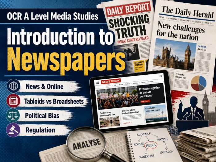 OCR A Level Newspapers Intro
