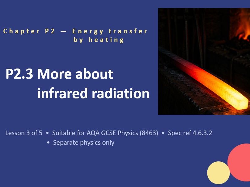 P2.3 More About Infrared Radiation (AQA GCSE Combined Trilogy and Separate Physics)