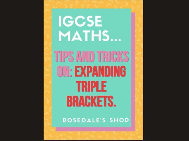Expanding Triple Brackets GCSE / IGCSE Mathematics | Exam Revision ...