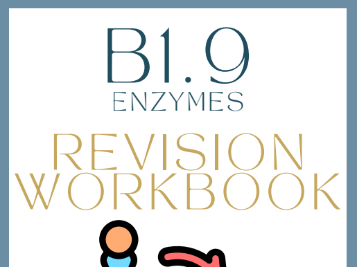 T Level Health B1.9 (Enzymes) Revision workbook with answers