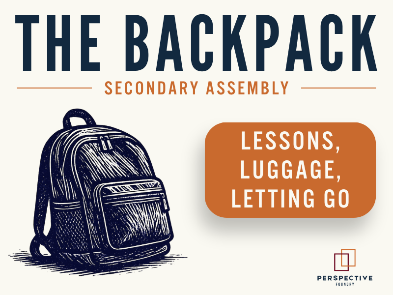 KS3 KS4 Assembly: Wellbeing and Emotional Baggage