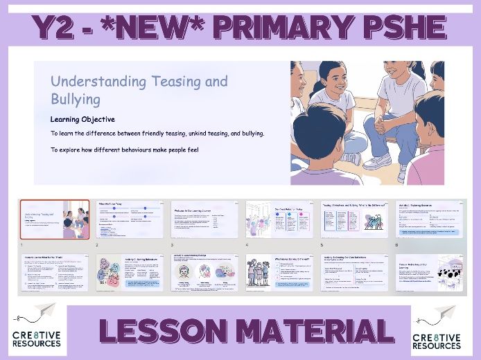 Teasing and Bullying - Primary PSHE lesson