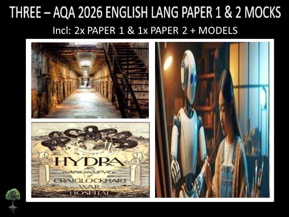 THREE - AQA PAPER 1 & 2 | 2026 FULL MOCKS | MODELS