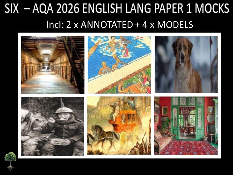 SIX - AQA PAPER 1 | 2026 FULL MOCKS | ANNOTATED | MODELS
