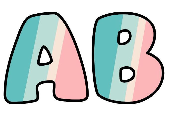 Boho Pink Light Colors Lettering Set for Classroom Display | Upper & Lowercase, 0-9 and Signs
