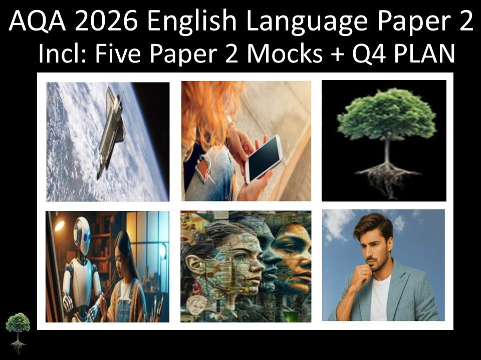 Five AQA 2026 English Language Paper 2 Mocks | Q4 PLAN