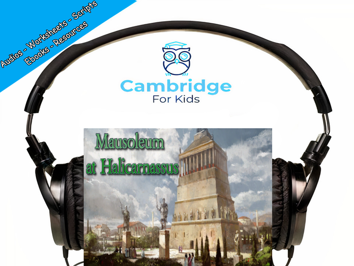 Mausoleum at Halicarnassus Audiobook & Comprehension Activities / Worksheets / eBooks