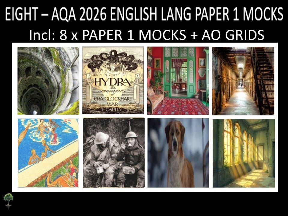 EIGHT - AQA PAPER 1 | 2026 FULL MOCKS | AO GRIDS