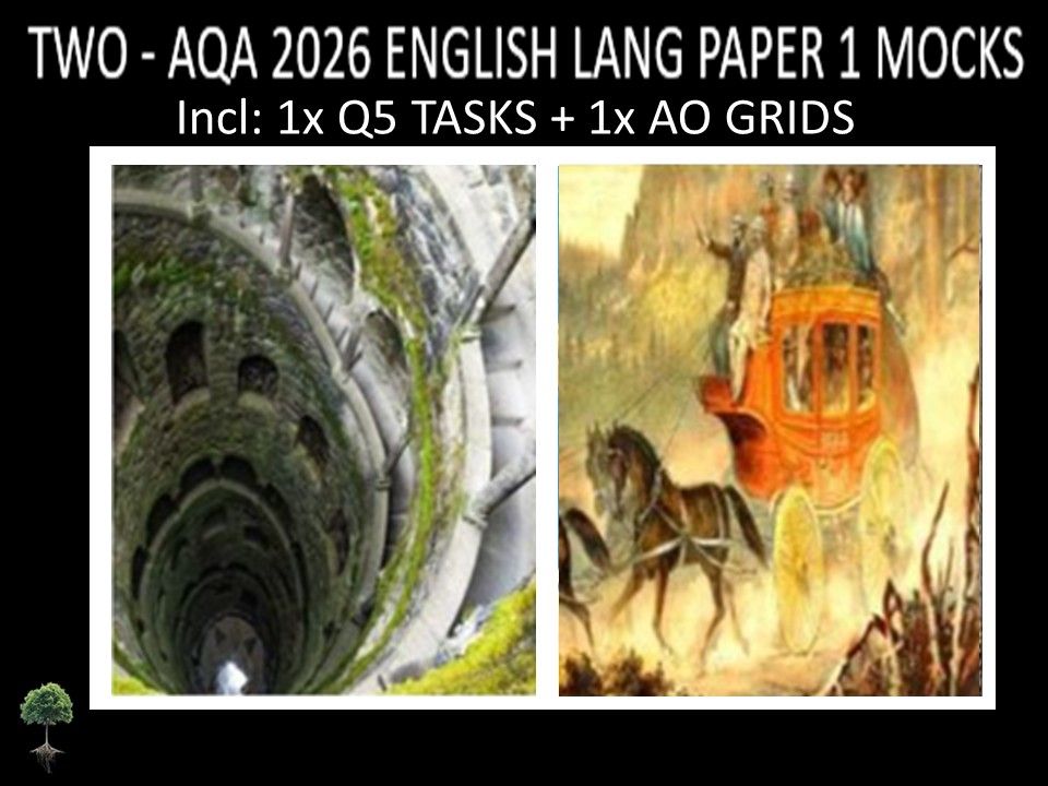TWO - AQA PAPER 1 | 2026 FULL MOCKS | Q5 TASKS | AO GRIDS