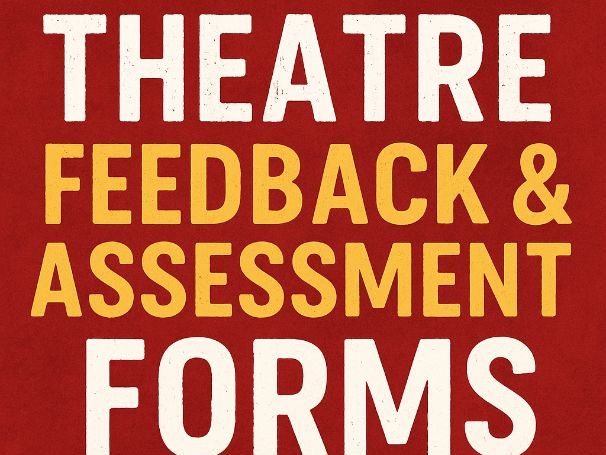 Mastering the Stage: The Ultimate Drama Process Journal Resource Pack