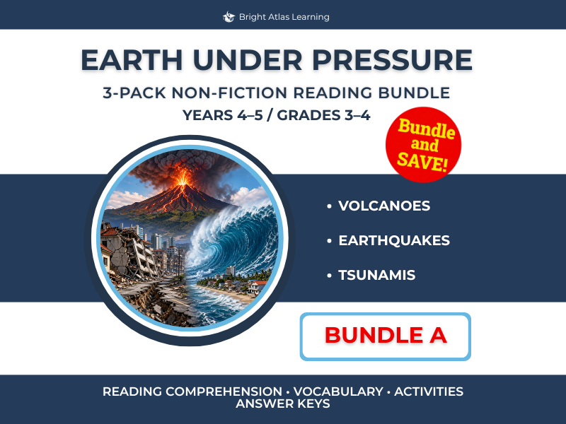 Earth Under Pressure Bundle A | KS2 | Y4–5