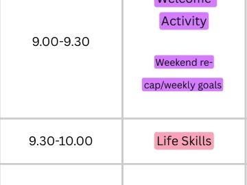 SEND timetable with Activity Tool Kit