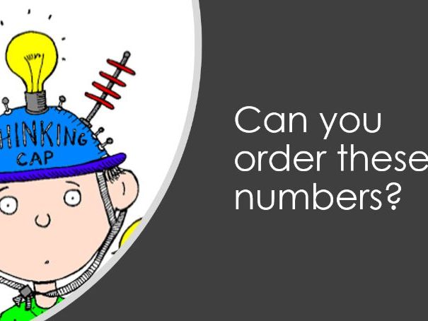 Ordering numbers