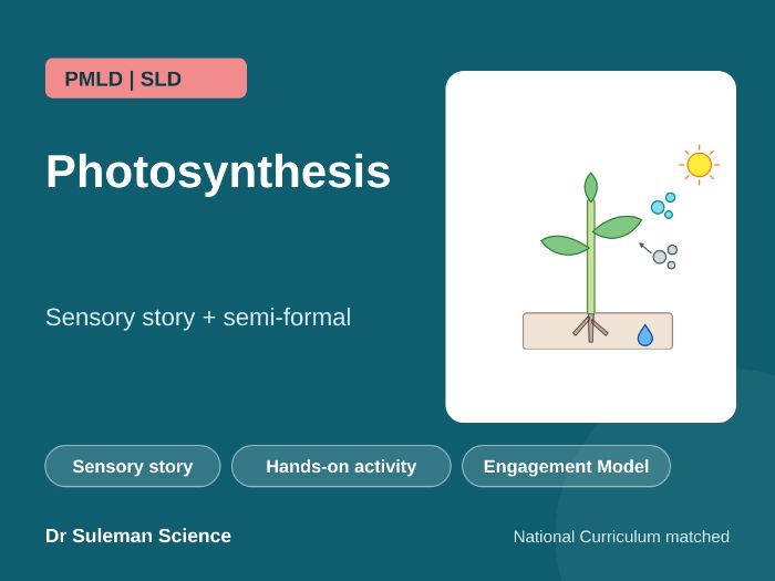 Photosynthesis Sensory Story PMLD SLD