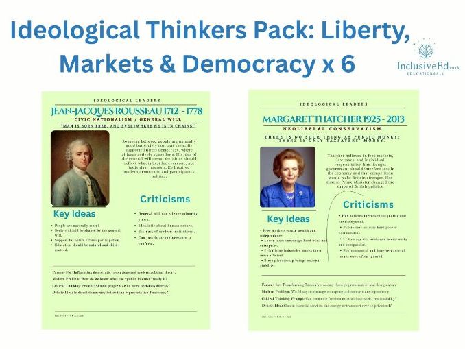 Ideological Thinke6 x Liberty & Democracy