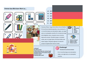 Pencil Case (German & Spanish) – Teaching & Assessment Package