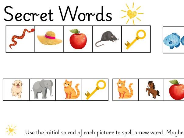 Secret Words- Phonics