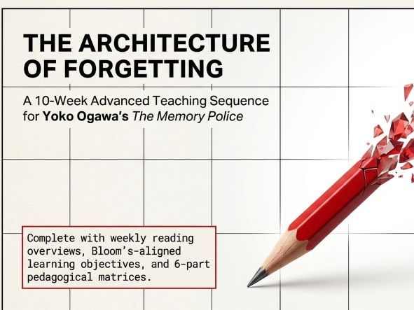 The Memory Police by Yoko Ogawa | Senior English Analysis Deck Activities