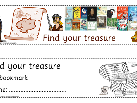 FREE CBCA Australia 2018 Book Week "Find Your Treasure" Bookmarks