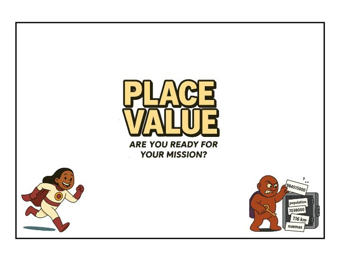 Mission 2: Secondary KS3 Maths: Number Rescue: Place Value Mission (Year 7)