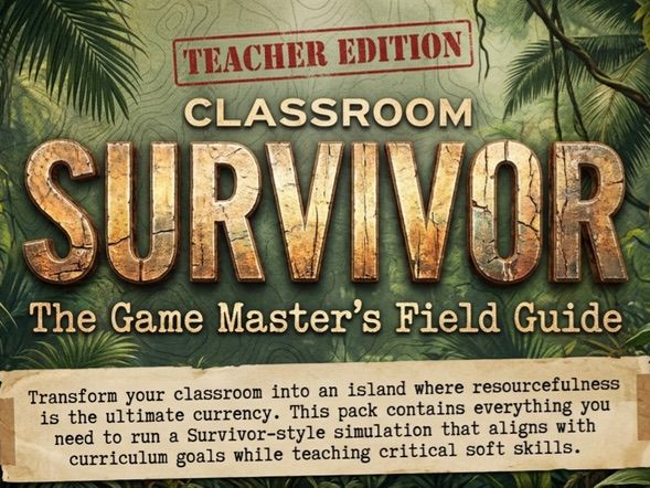 Survivor Classroom Game – Whole Class Interactive Learning Pack