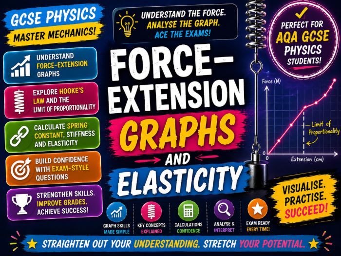 GCSE Physics: Force-Extension Graphs and Elasticity worksheet