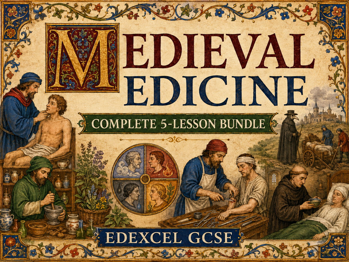Medieval Medicine Complete Unit | 6 Lessons | Edexcel GCSE Medicine in Britain