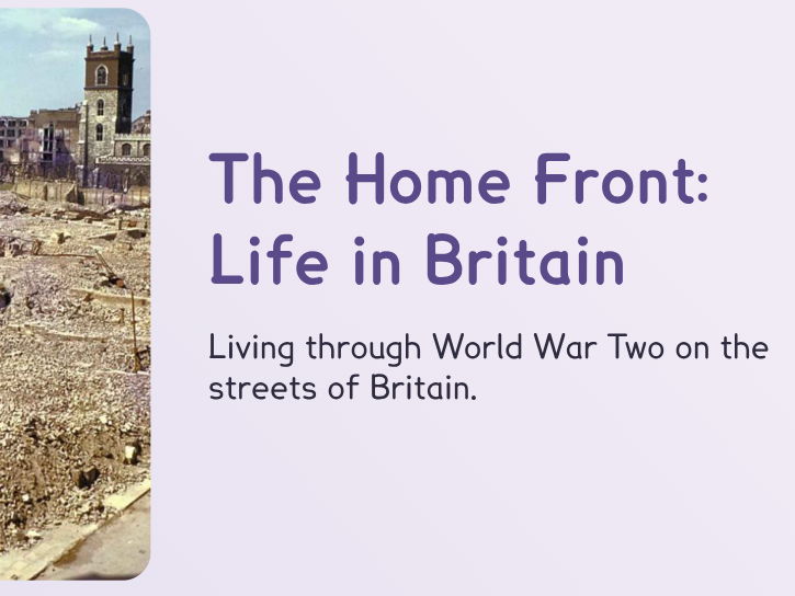 World War 2 - The Home Front: Life in Britain