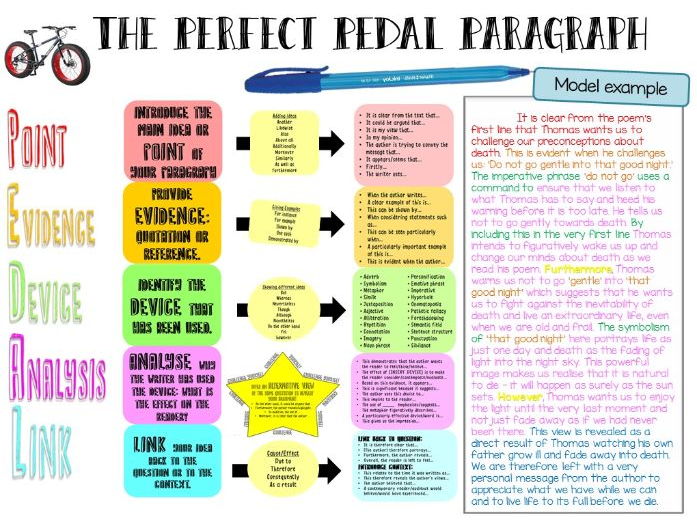 Display: How to Annotate and The Perfect PEDAL Paragraph