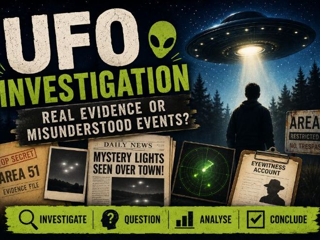 Week 2 – UFO MYSTERY