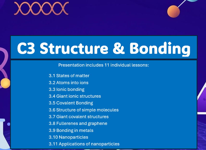 C3 Structure and Bonding