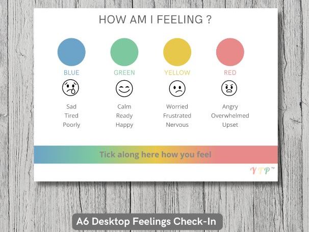 Feelings Check-In | Emotional Regulation | EYFS | SEND