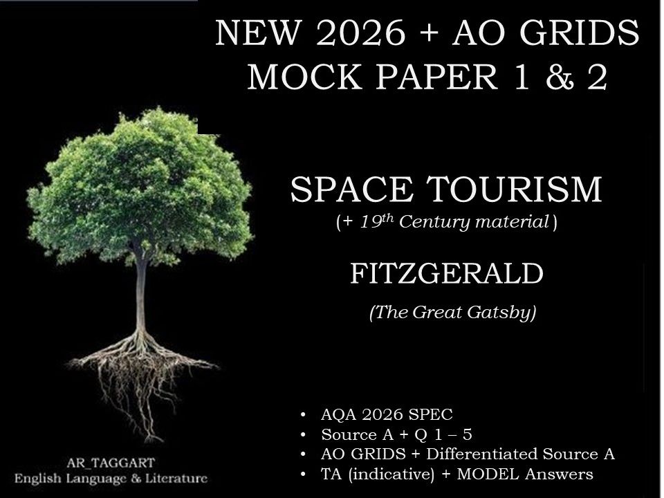 SPACE TOURISM P2 & GATSBY P1 | 2026 FULL MOCKS | AO GRIDS