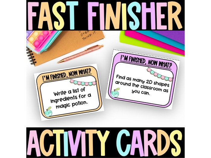 Fast Finisher Activity Cards Ideas Prompts Task Cards KS1 Teaching Fast Finisher Activity Cards Ideas Prompts Task Cards KS1 Teaching