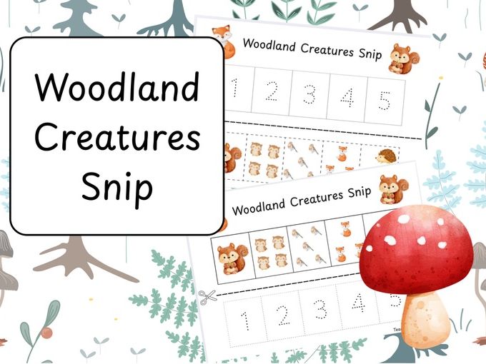Woodland Creatures Snip