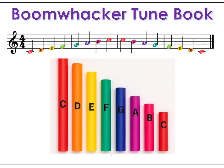 Boomwhacker Tune Book