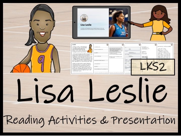 Lisa Leslie Reading Comprehension Activities | Year 3 or Year 4