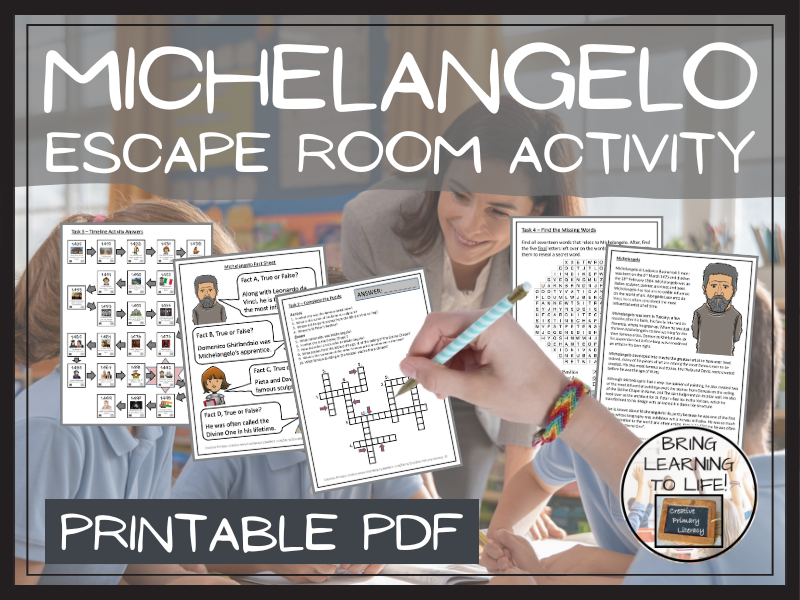 Michelangelo Escape Room Activity