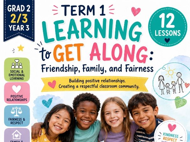 Year 3 PSHE Unit - Learning to Get Along: Friendship, Family, and Fairness