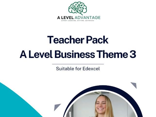 A Level Business Teacher's Pack T3