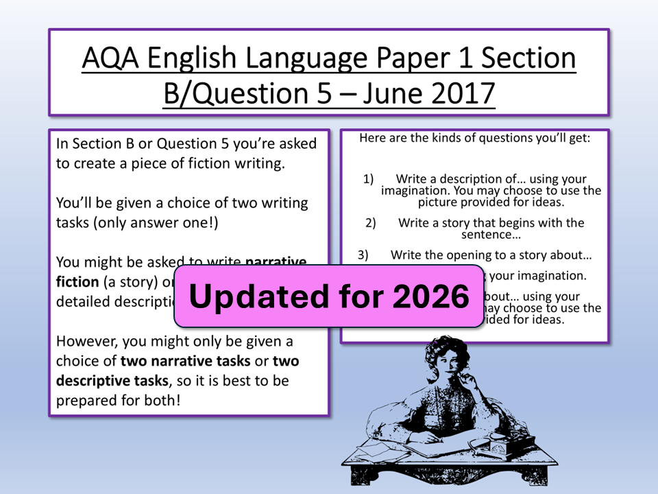 AQA English Language Paper 1 June 2017