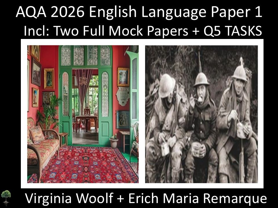 Two AQA 2026 English Language Paper 1 Mocks | Q5 DIFFERENTIATED SUPPORT