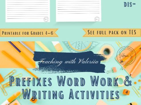 Prefixes il-, im-, in-, ir-, dis- | Word Work