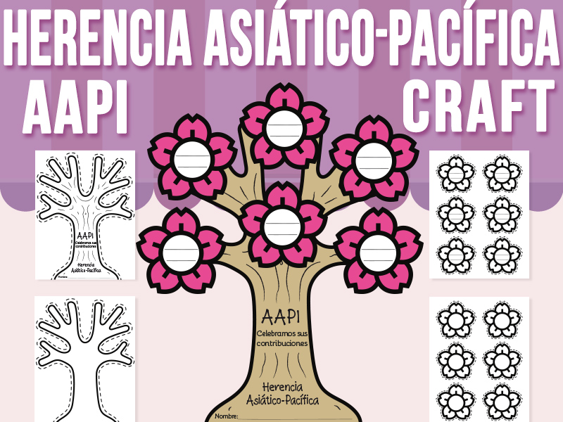 AAPI Mes de la Herencia Asiático-Americana y de las Islas del Pacífico Craft