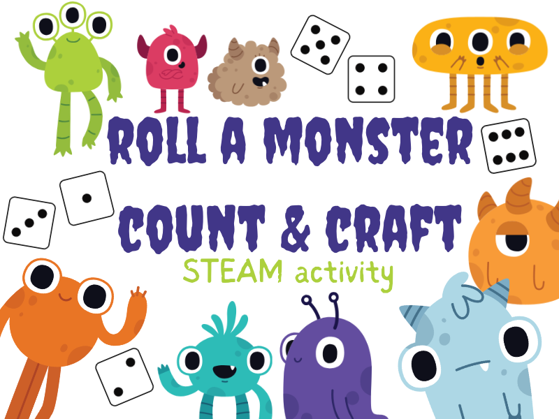 Roll a Monster Count & Craft Station