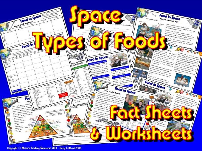 Food in Space / KS1&2 / Healthy Food