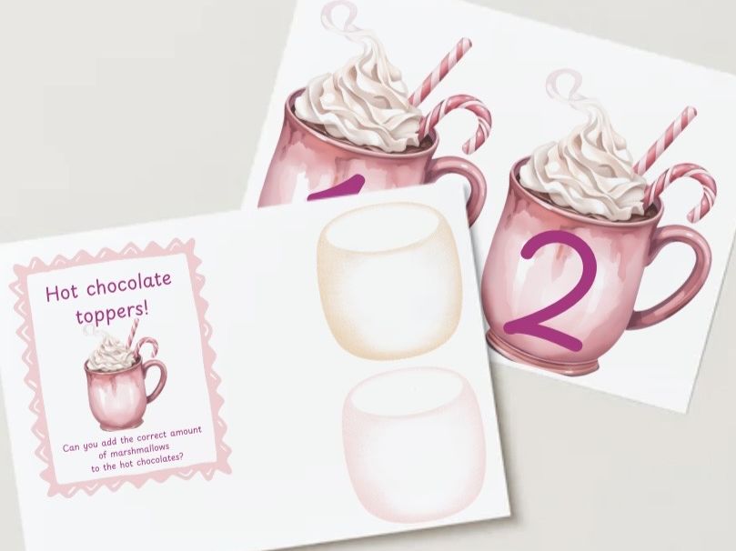 Hot chocolate toppers.