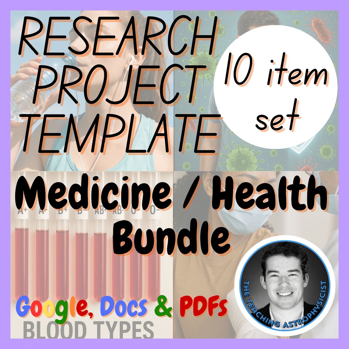 Health / Medicine | 10 Science Research Project Templates | Physical Education